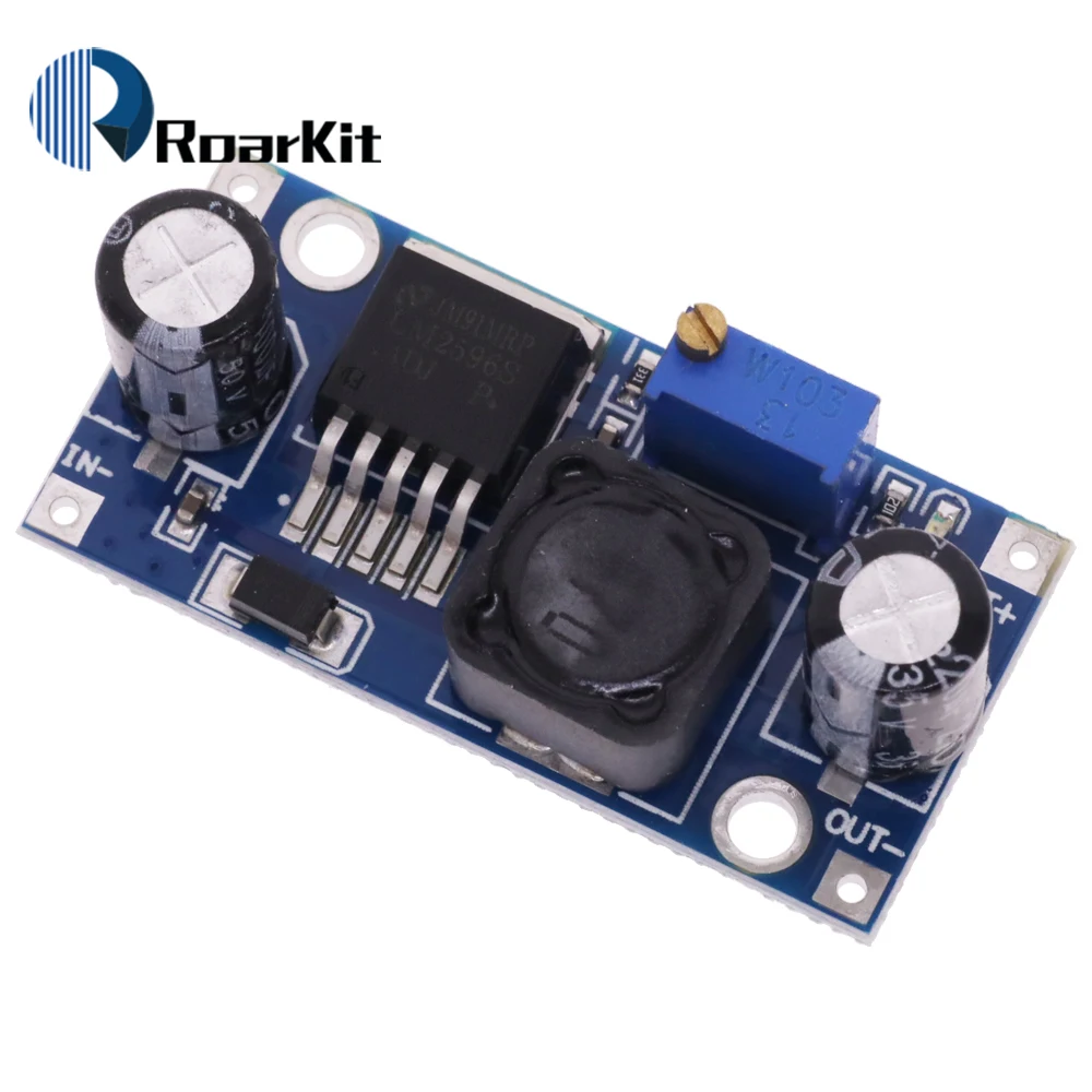 DIP 1/5/10PCS DC-DC Buck Converter Step Down Module LM2596 Power Supply Output 1.25V-30V