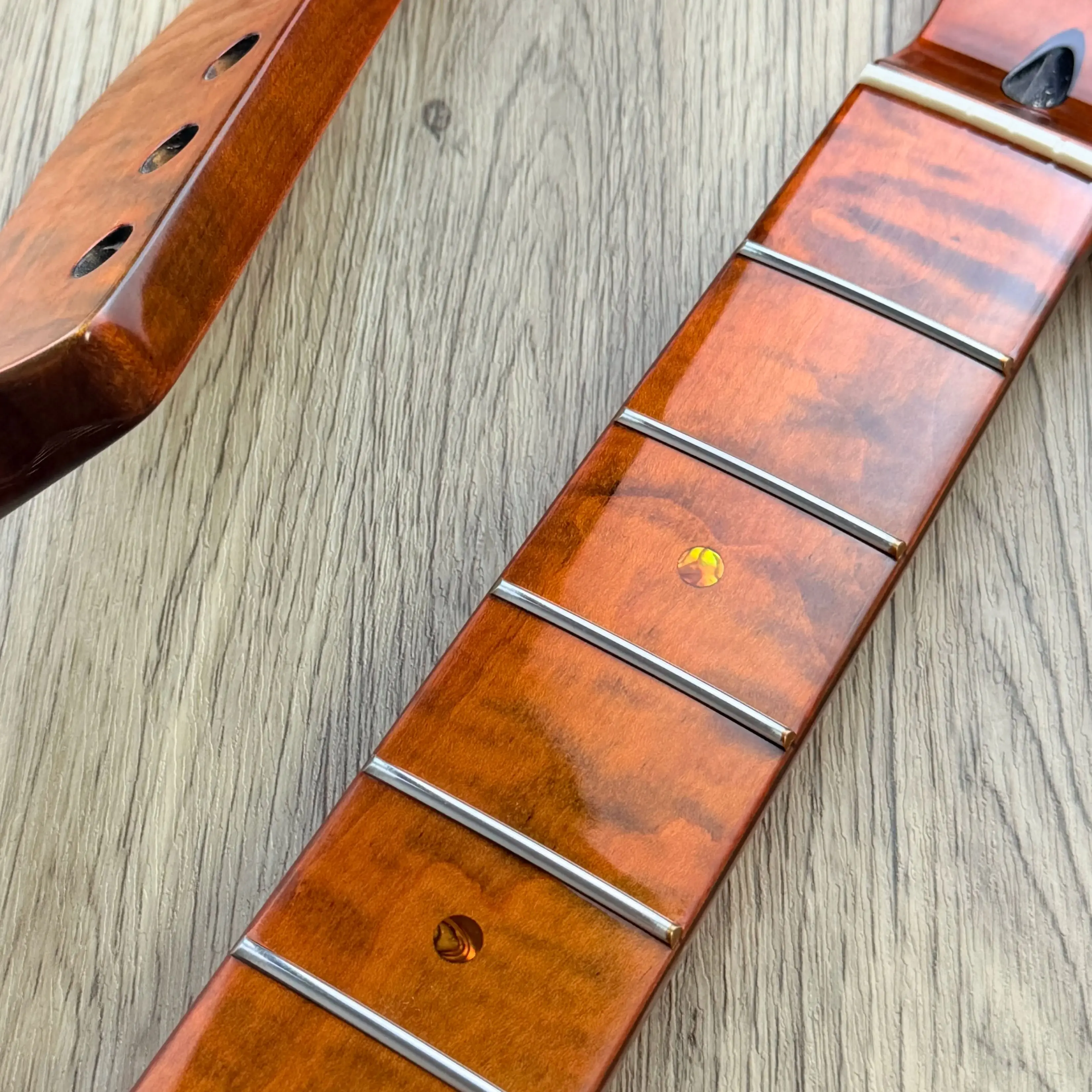 

Left-Handed TL Guitar Neck, 22-Fret Hand-Rubbed Color Gloss, 25.5'' Scale 9.5'' Radius, Replacement