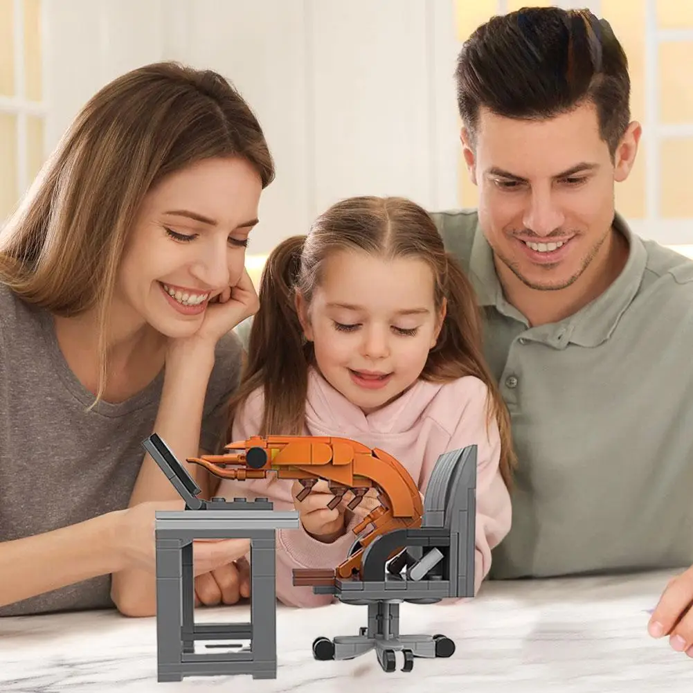MOC Building Block Shrimp Model Figurines Brick Prank Toy Set Best Gifts Puzzle Assembly For Boys And Girls Kids 2026 New