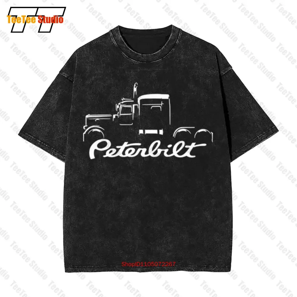 Peterbilt 389 Classic Truck Design Vintage Übergroßes T-Shirt Neu CIS4