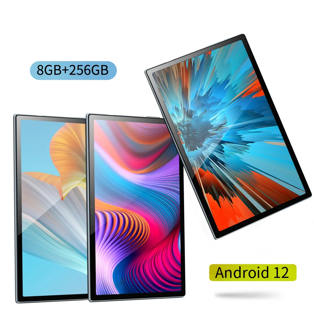 Nuovo Tablet Android 10.1 originale Touch Screen HD da 10.1 pollici 8GB RAM 256GB inserimento della scheda di apprendimento dell'intrattenimento 8-Core 6000 mAh