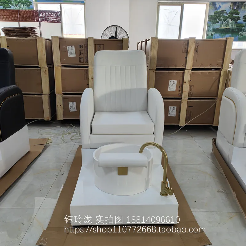 Detailing Pink Pedicure Chairs For Nails Salon Luxury Speciality Pedicure Chair Physiotherapy Sillon De Pedicura Furniture ZT50