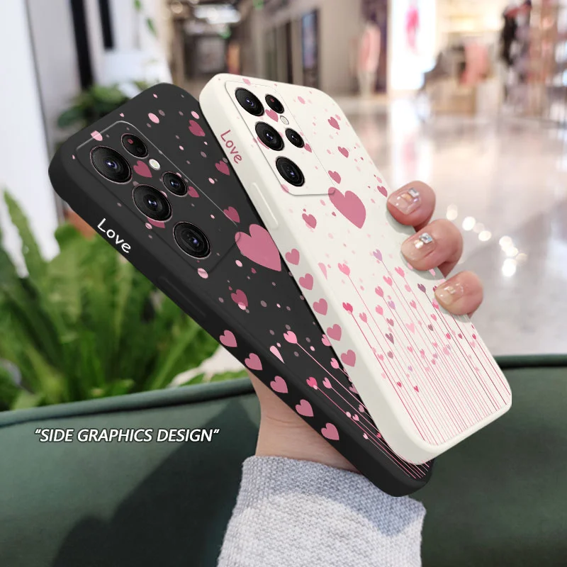 Etui na telefon Love Dandelion do Samsung Galaxy S25 S24 S23 S22 S21 S20 Ultra Plus FE Note 20 ultra 10 9 Plus Cover — zdjęcie 4