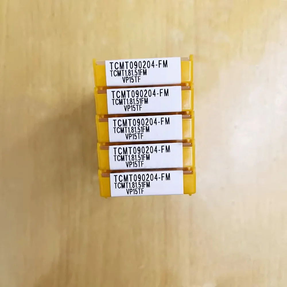 Original Turning Inserts Tips Small Metal Lathe Tools Boring Head TCMT090208-MM TCMT090204-FM TCMT090202-FM VP15TF UE6020 NX2525