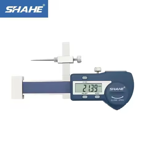 SHAHE ±15/±20mm Stainless Steel Plane Gap Ruler for Measure The Difference Between Two Planes, Two Convex / concave Surfaces