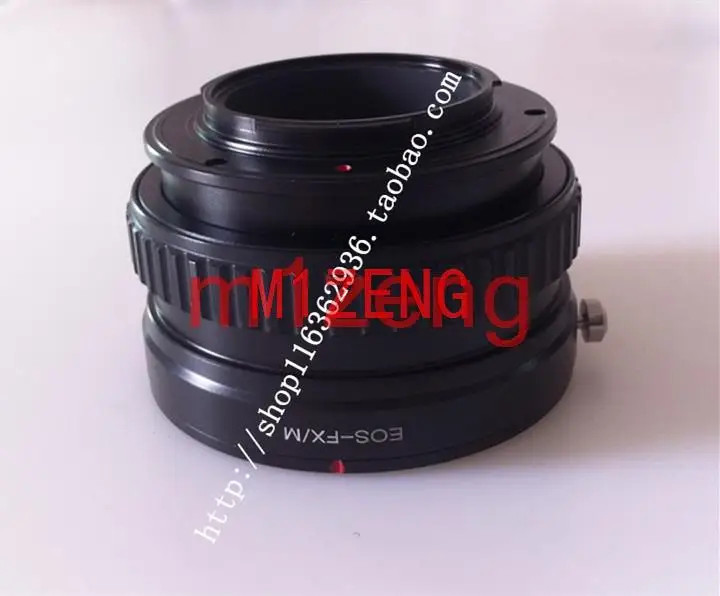 Eos-fx Macro Focusing Helicoid อะแดปเตอร์แหวนสําหรับ canon eos เลนส์ Fujifilm fx xe4 XE3/XH1/XA7/XT4 xt3 xt30 xt100 xpro3 กล้อง