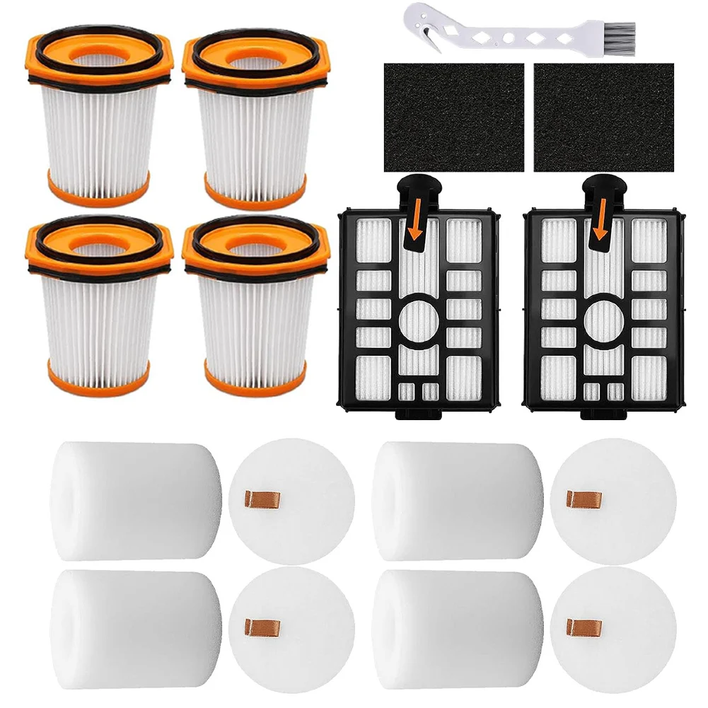 

Post-Motor Foam Filter Kit For Shark WS642AE Wandvac Ultra-Lightweight Cordless Vacuum Cleaner Accessories Cleaning Tools