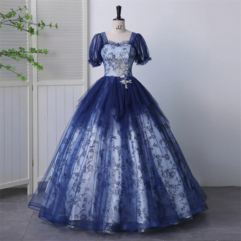 Neue Mode Ballkleid Frauen Quince anera Kleider Tüll Pailletten Abschluss ball Geburtstags feier Kleider formelle Vestido de Noche Roben de Soirée