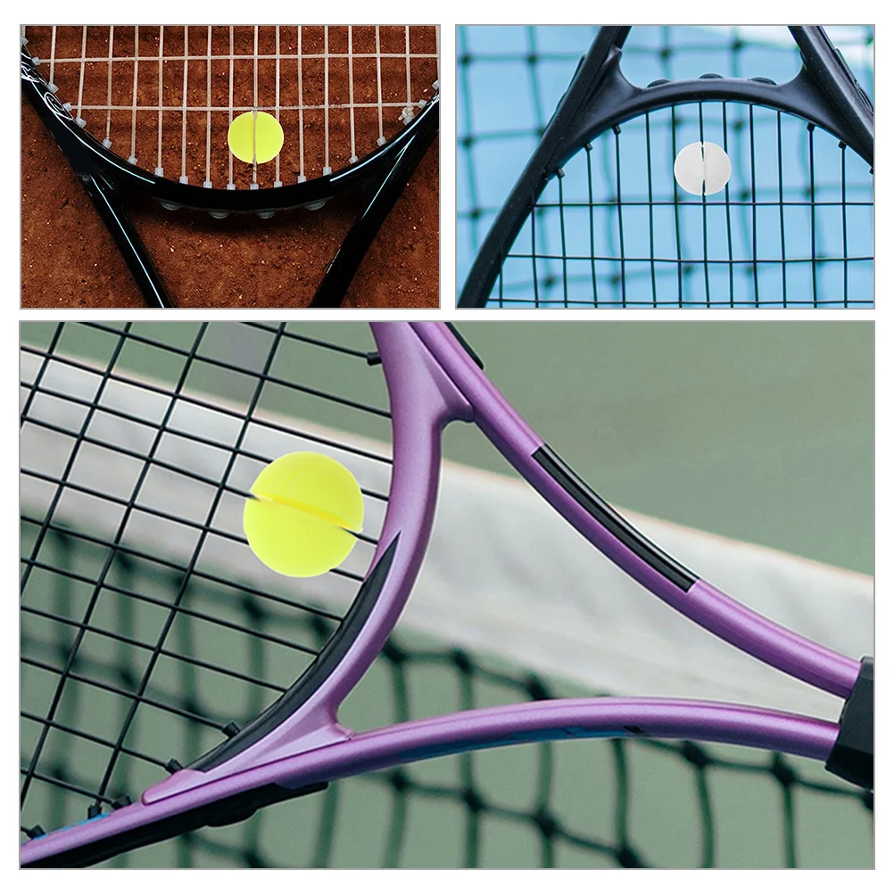 

2 Pcs Tennis Racket Shock Absorber Dampener Kids Racquet Vibration Shockproof Dampeners