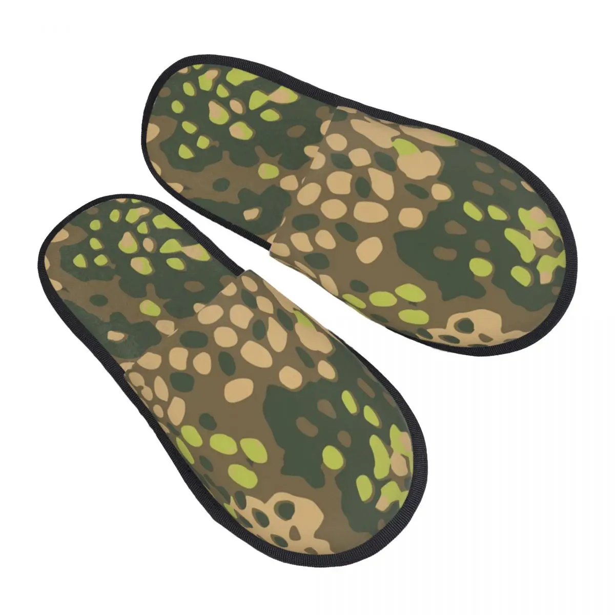 Немецкие тапочки из пены с эффектом памяти, весенний дуб, камуфляжные удобные тапочки с эффектом памяти, женские армейские камуфляжные домашние туфли для отеля