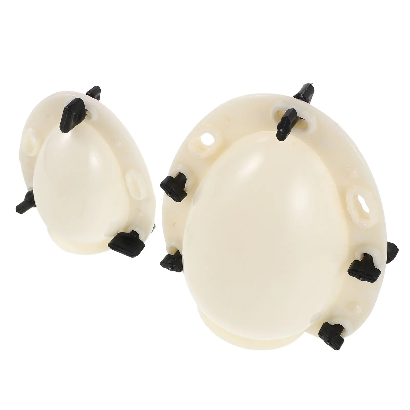 

Набор из 2 форм для пасхальных яиц: большие разборные пластиковые формы в форме яйца для DIY-десертов, вечеринок и декораций