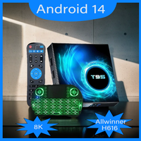 2025 T95 ATV TV Box Android 14 Allwinner H616 Support 4K AV1 2.4&5G Wifi BT Google 8GB 32GB 64GB 128GB Smart TV Box Streaming