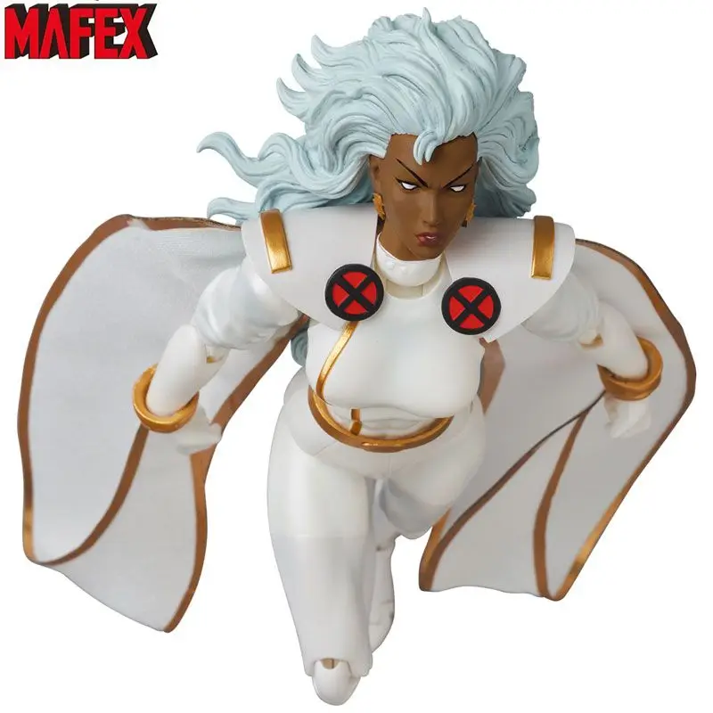 In Stock Original Mafex No.177 MAFEX STORM COMIC Ver X-MEN Anime Collection Figures Model Toys