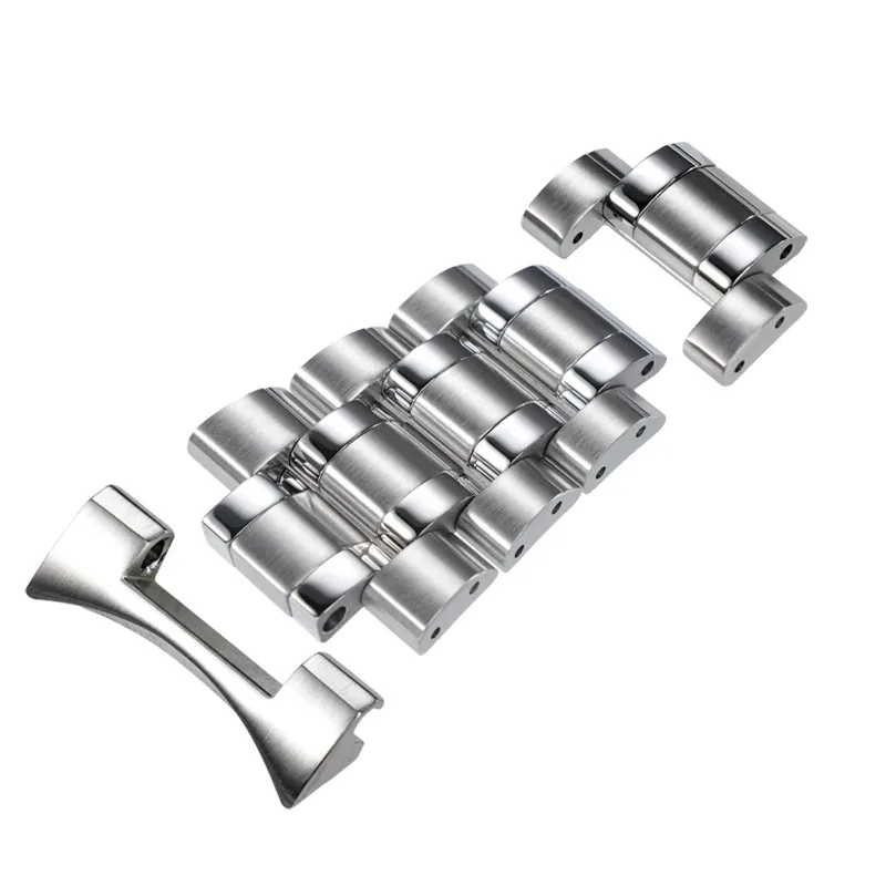Tali Baja Tahan Karat Panjang untuk CITIZEN JY8078 8071 8108 8086 Gelang Malaikat Biru Ekstensi Jam Tangan Logam Gesper Aksesori Pria