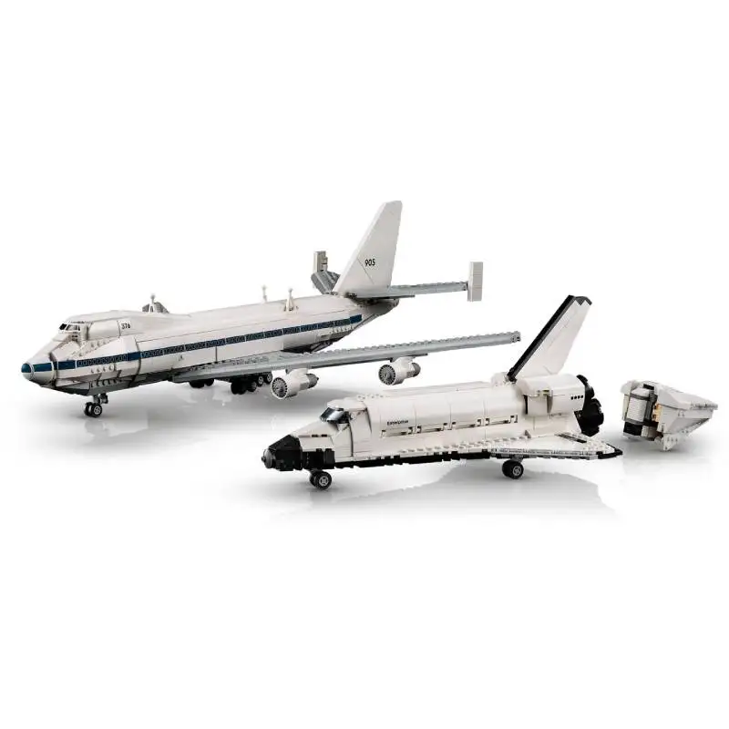 Nouveau 2417 pièces MOC créatif navette transporteur avion modèle bloc de construction briques 10360 avion avion ensemble enfant jouet cadeaux de noël