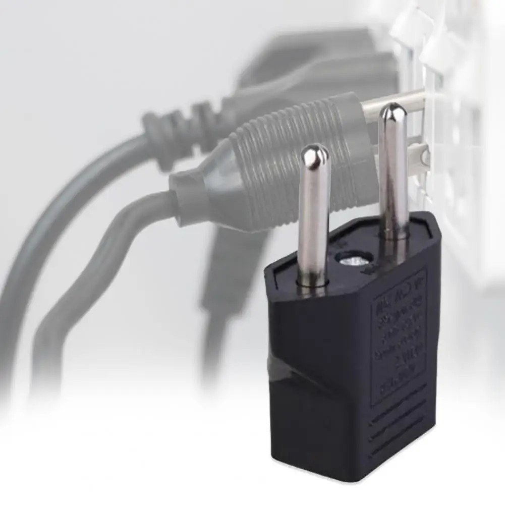 ABS  Delicate Power Plug Adapter Durable Adapter Lightweight   for Office