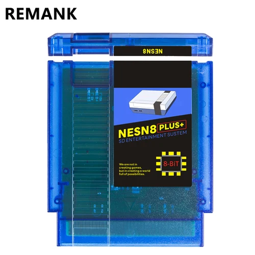 Cartucho N8 Nes Super N8 Plus, tarjeta de juego, juego Retro 1000 en 1, colección de juegos Remix, cartucho de consola de videojuegos NES de 8 bits NESN8