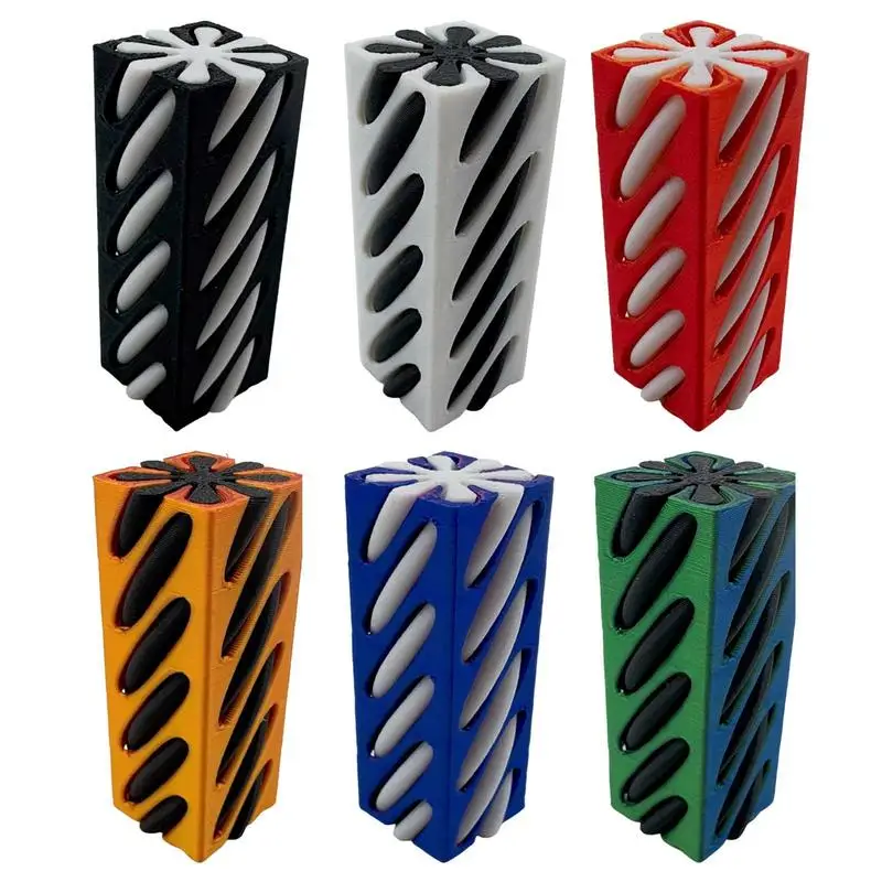 

3D печатный куб, невозможная сквозная скульптура, квадратная колонна, спиральный винт, игрушка-непоседа, спиральный конус, декомпрессионный орнамент