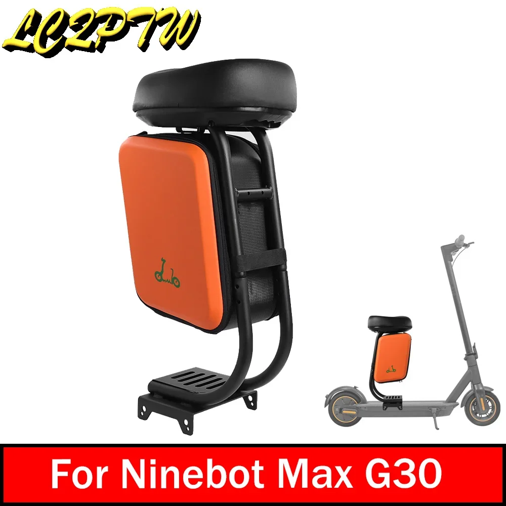 Electric Scooter Seat Saddle With Bag Scooter Seat Replacement for  Ninebot by Segway MAX G30 Multifunctional Seats