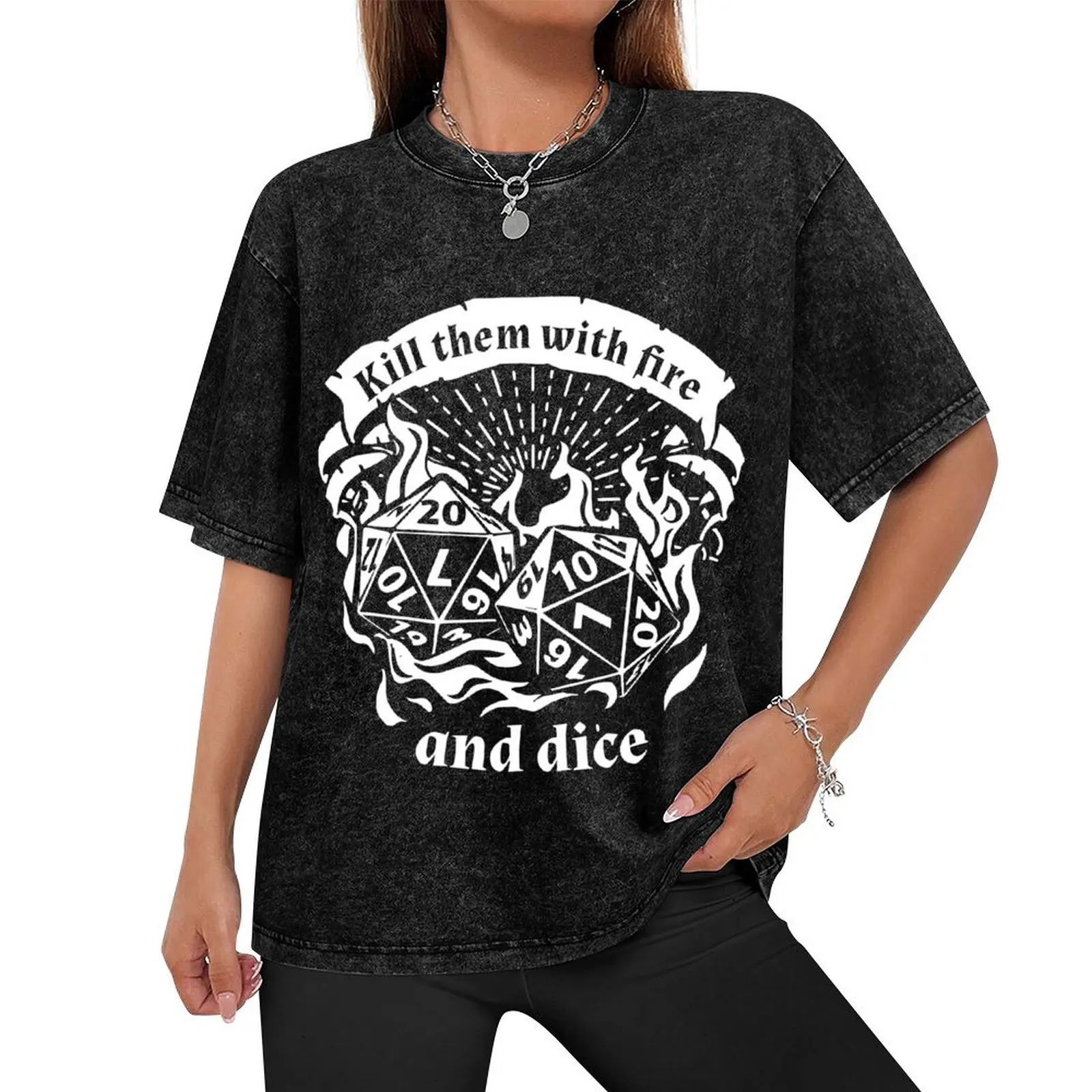 Pen and Paper song of fire and dice T-Shirt summer top graphics cute clothes mens t shirts pack