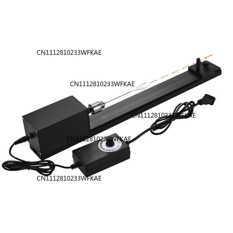 DIY Fishing Rod Float Polishing Machine Float Making Tools AC 100-240V Float Coloring Painting Machine Mini Desktop Adjustable