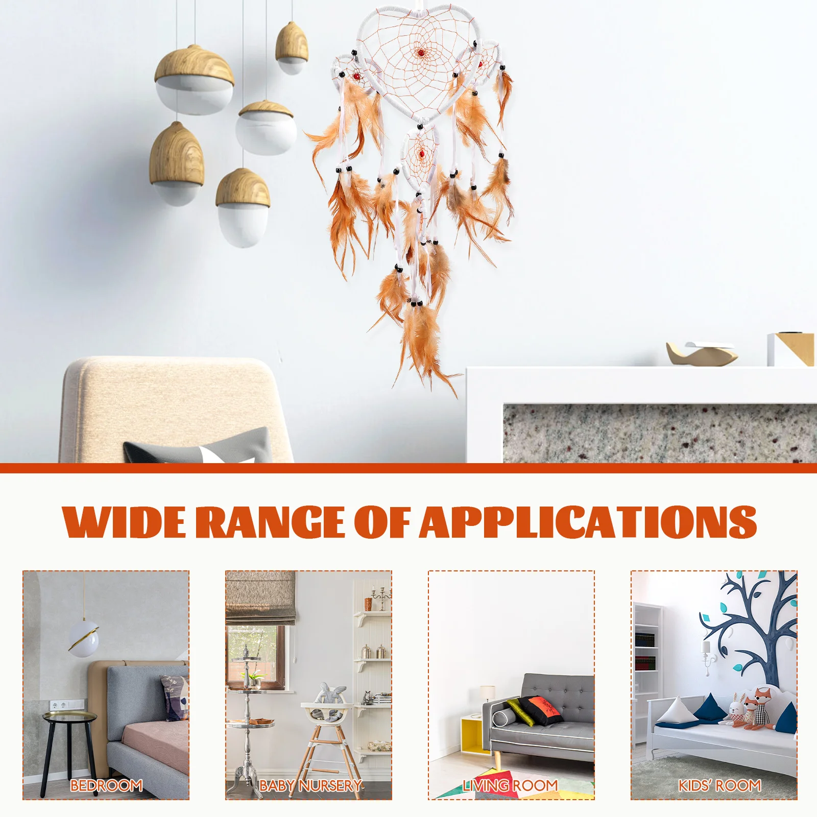 

Dream Catcher Ornament Home Decor Wall Decoration Hanging Household Dreamcatcher Child