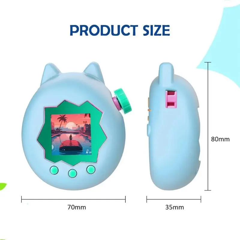 حافظة واقية من السيليكون لـ Tamagotchi Paradise Virtual Electronic Pet Game غطاء جلدي غلاف ناعم ملحقات وحدة تحكم ألعاب صغيرة #6