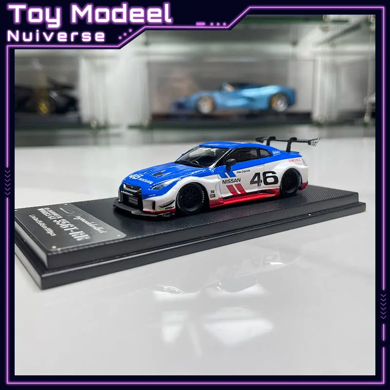 MC 1:64 Scale Diecast Alloy Car Model Nissan GTR R35 LB Wide Body Exquisite Detailed Premium Collectible Replica Perfect Gift
