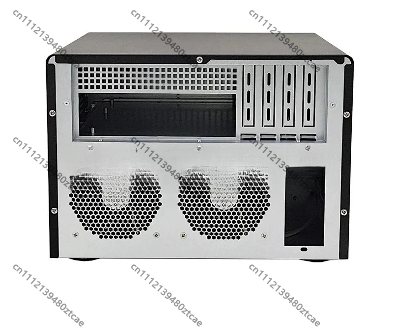 Home Server NAS Storage Case 8 Bay Tool Less Hot Swap HDD Design M ATX Compatible Computer Enclosure for Cloud Data Saving