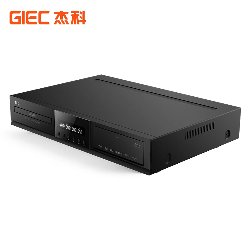 GIEC 고화질 블루레이 플레이어, 돌비 파노라마 사운드, 돌비 비전, USB 및 하드 드라이브 재생, SACD, DVD, VCD, CD, G5600, 4KUHD