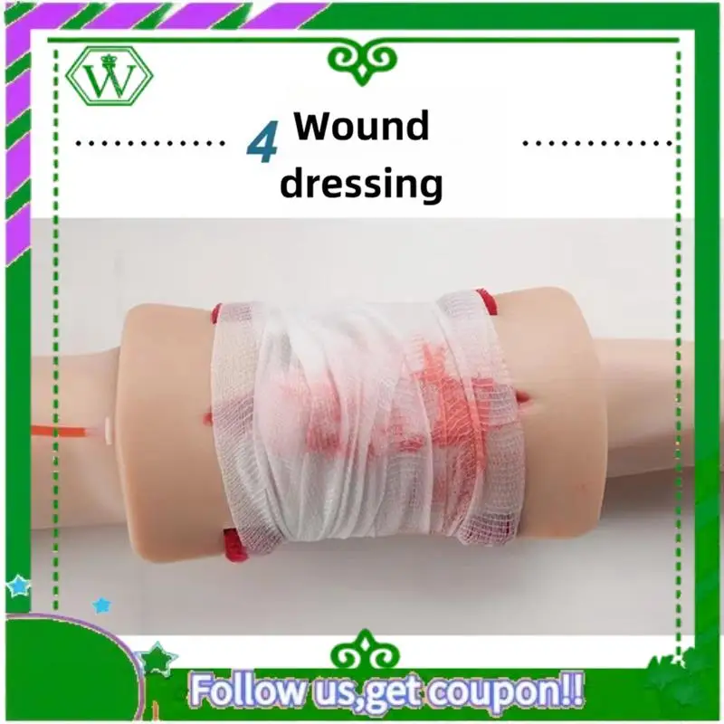 Reliable-First-Aid Practice Manikins Trauma Wound Exercises For Nurse Training & Schools Featuring Hemostasis