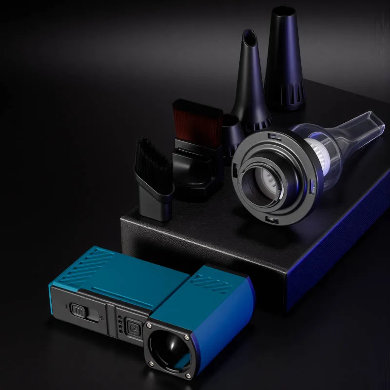 مروحة محمولة للتخييم في الهواء الطلق، محرك مروحة عنيف، مكنسة كهربائية محمولة ومنفاخ غبار