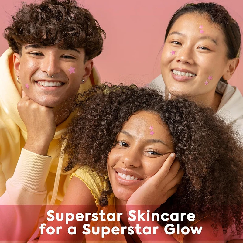 Star coeur acné Patch réparation acné nettoyage Invisible respirant imperméable acné nettoyage correcteur fondu propre