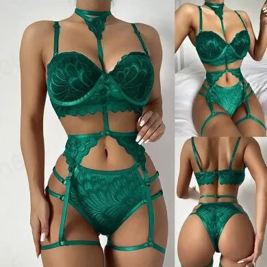 تيدي الدانتيل مثير بيكيني S-3XL السيدات مثير الدانتيل مجموعة الملابس الداخلية حمالة صدر وسراويل داخلية الرباط مجموعة انظر من خلال دمية الملابس الداخلية السيدات #3