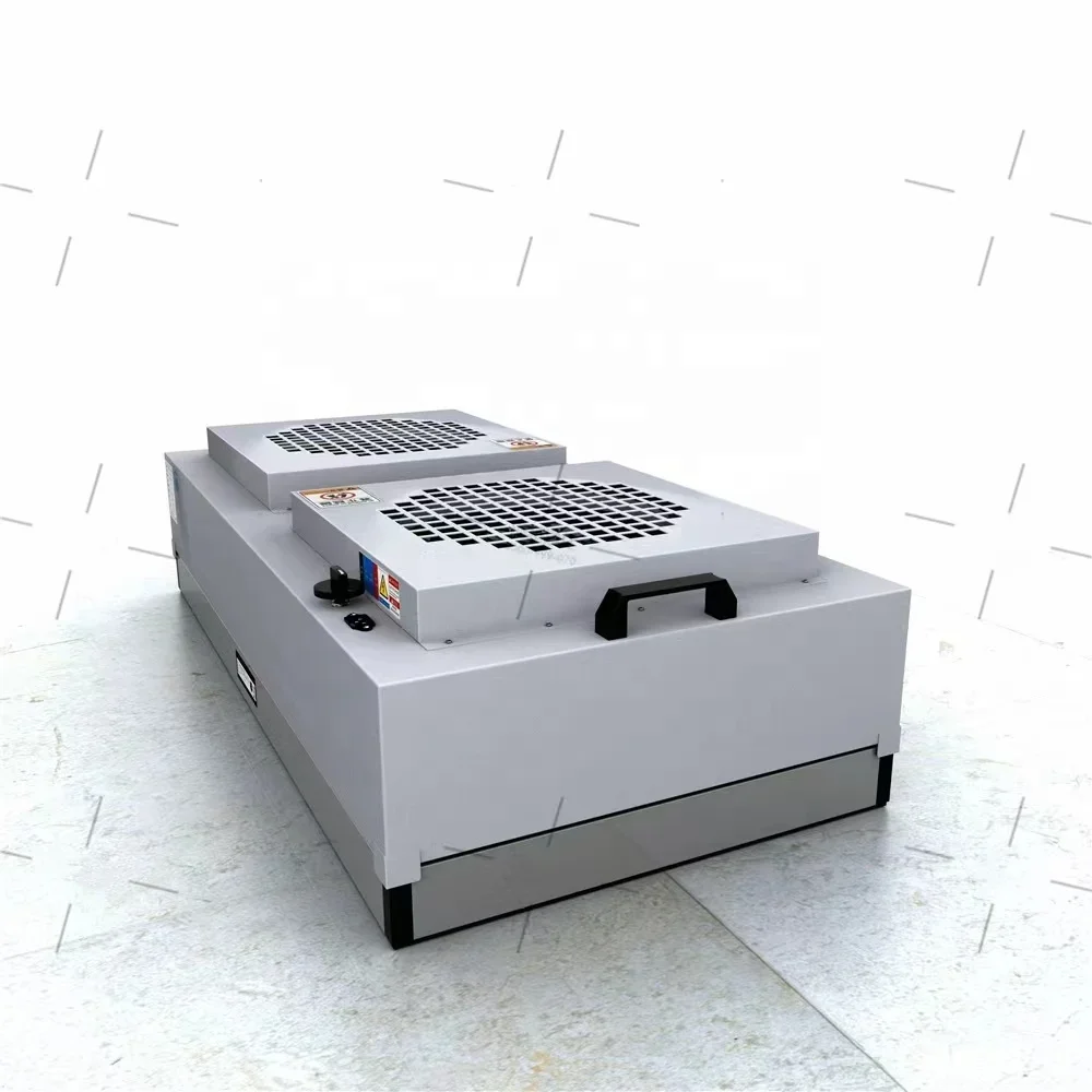 وحدة فلتر مروحة ffu hepa ffu h14 مروحة فلتر تدفق الهواء غرفة نظيفة #5