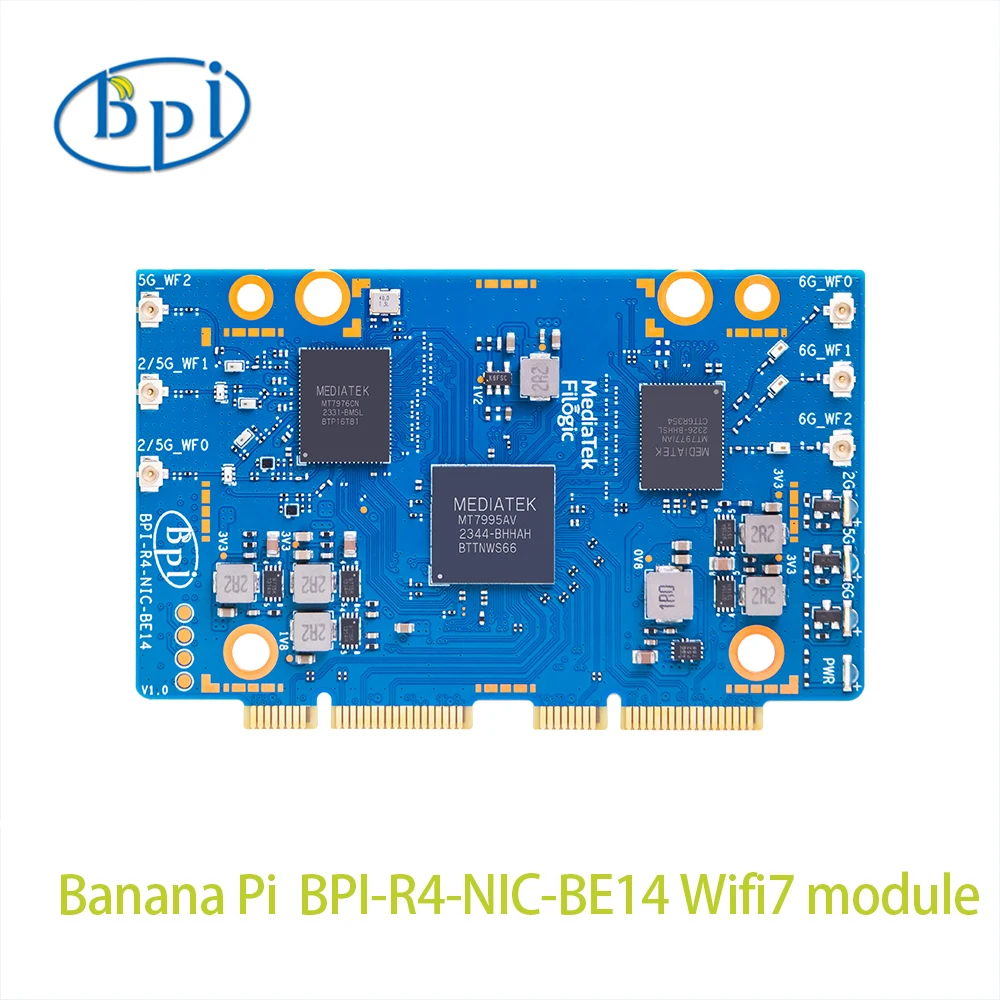 Banana Pi BPI-R4-NIC-BE14 wifi7 module Accessories for BPI-R4