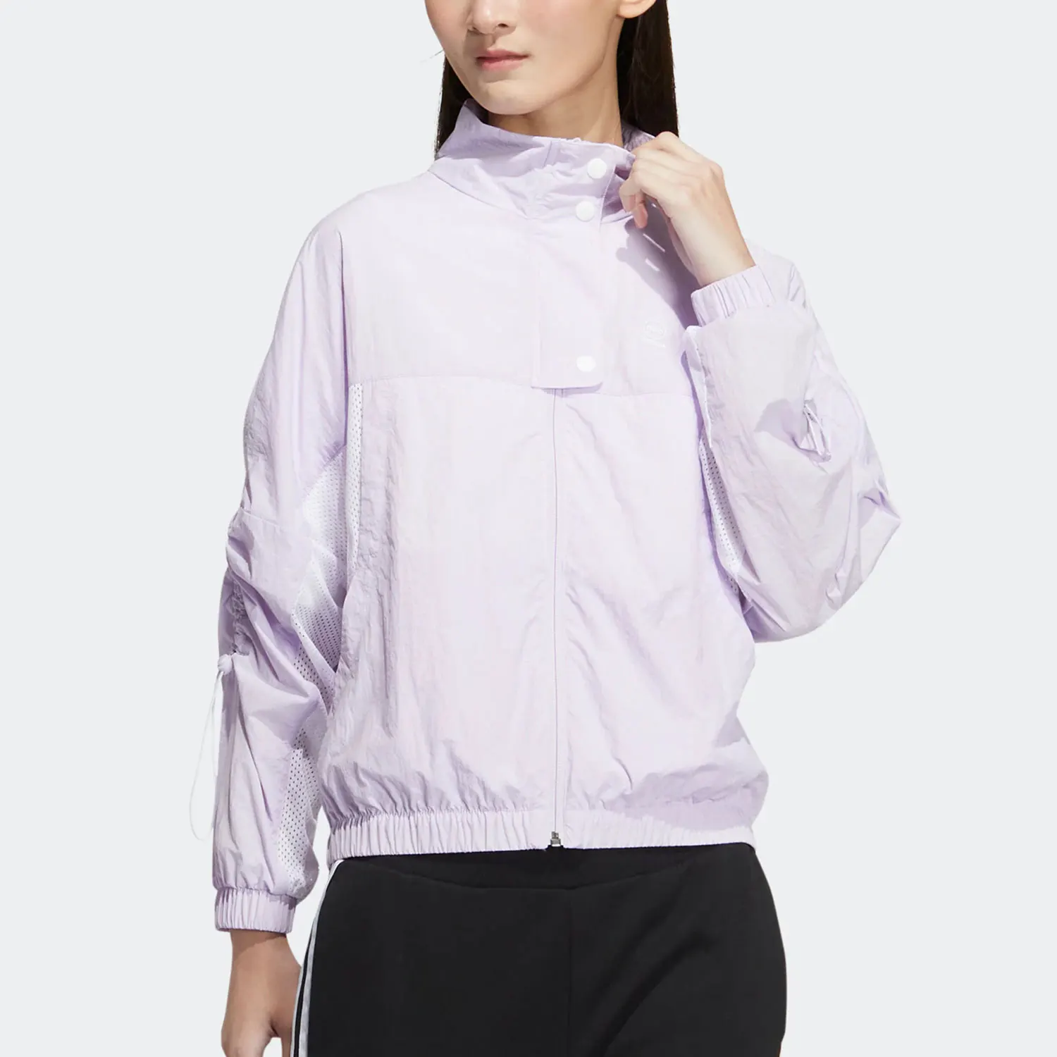 

Adidas оригинальная женская спортивная тканая куртка Neo W Swaprwb2 HS8844