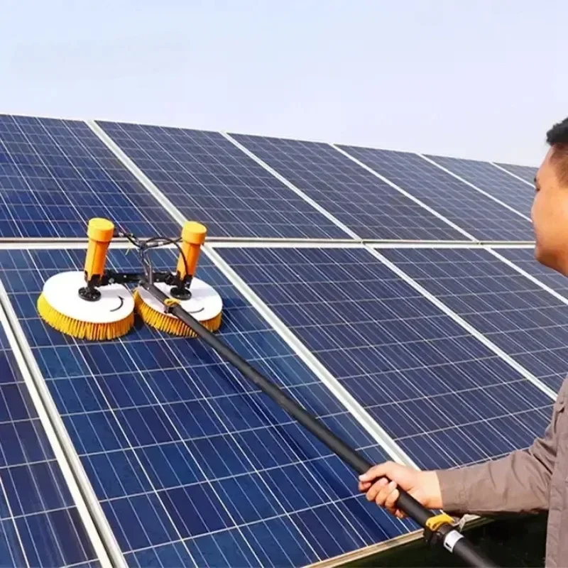 

3,5 м 5,5 м 7,5 м DC AC щетка для чистки солнечных панелей щетка для чистки фотоэлектрических панелей поставщик инструментов для чистки солнечных панелей