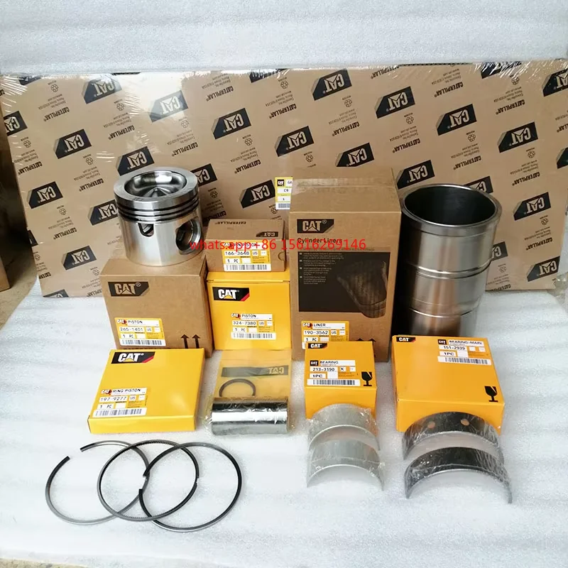 Original Spare Parts 406 3408 3412 3508 3512 Starter Motor Overhauling Repair Kit Spare Parts for 6V0890