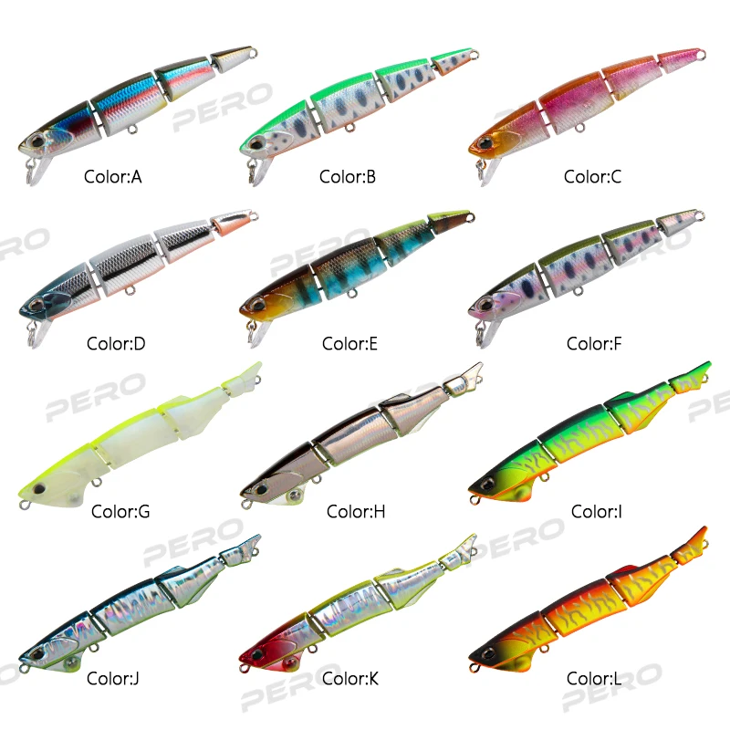 LETOYO-bait Swimbait صيد ، غرق البلمة ، Jerkbait ، الطعوم الصلبة الاصطناعية لمنطقة سمك السلمون المرقط ، رمح ، إغراء 70 ، 90