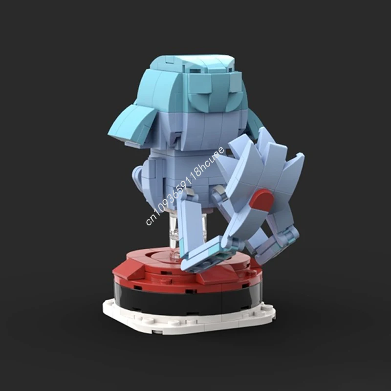 230 Uds. MOC Azelf Brickheadz bloques de construcción regalo de Navidad inspirar creatividad ilimitada manos en la familia Kit de montaje