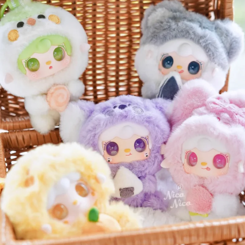 Yooki V10 Courmet Restaurant Series Plush Blind Box Cute Cartoon Collectable Doll Exquisite Decoration Surprise Mystery Box Gift