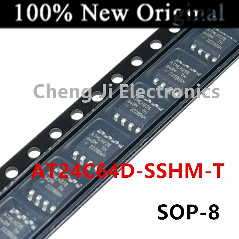 10PCS/Lot   AT24C64D-SSHM-T  64DM 、AT24C04C-SSHM-T   04CM   New I2C-Compatible (2-Wire) Serial EEPROM   AT24C64 、AT24C04