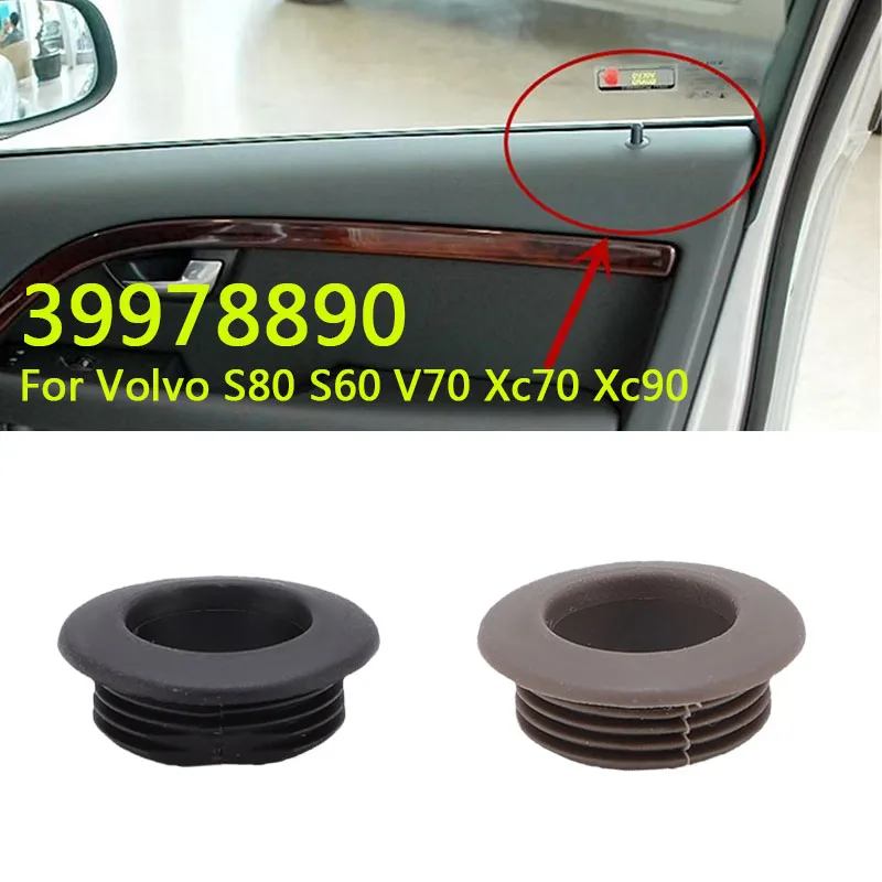 39978890 باب السيارة لوحة قفل دبوس جروميت لفولفو ل S80 ل S60 ل V70 ل XC70 XC90 جلبة غطاء الحلقة الخارجية جزء السيارة