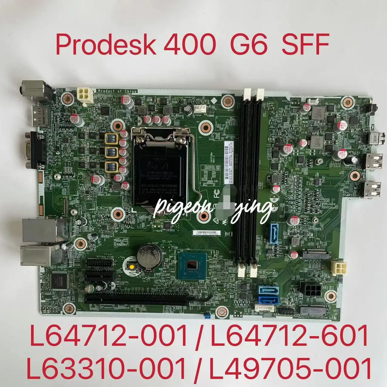 

For HP Prodesk 400 G6 SFF Desktop Motherboard L63310-001 L64712-001 L64712-601 L49705-001 100% Full Tested Fast Shipping