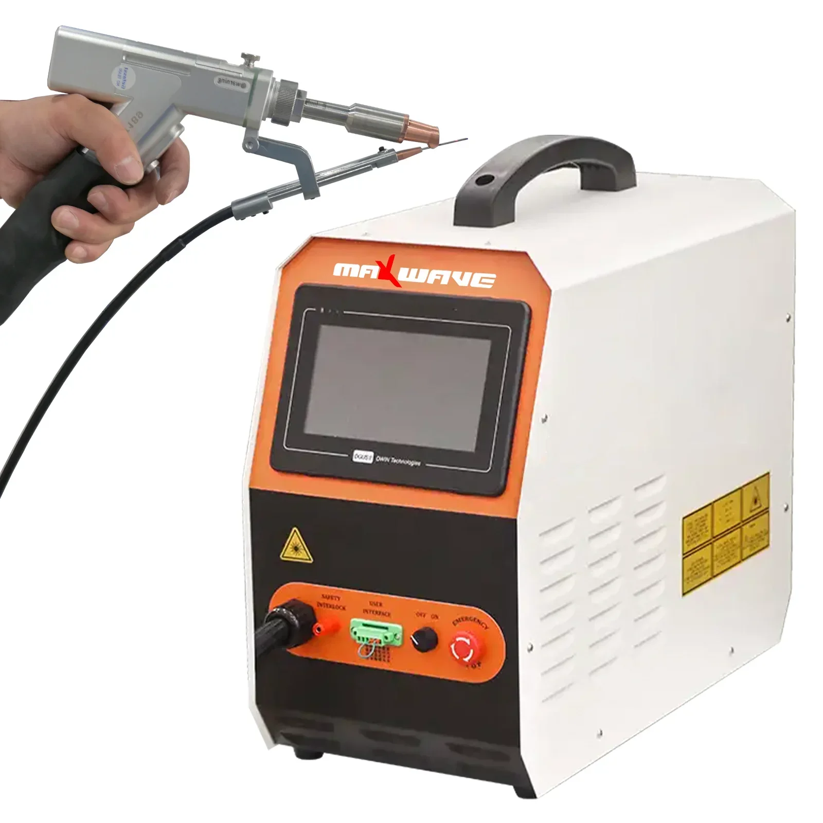 500W Laser for Carbon Stainless Steel Metal Hand-held Metal Soldering Repairing Portable Handheld 1500W Laser Welding Machine