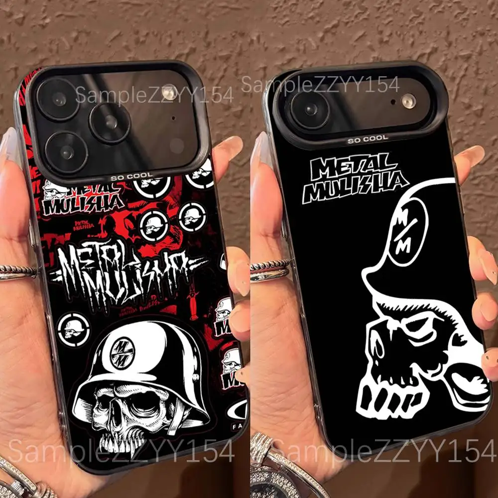 

Metal Mulisha Motocross Phone Case For IPhone 15,16,17,13,14,11,12,Pro,Max,Plus,E,Air,Mini Gray Matte Shockproof IMD Cover