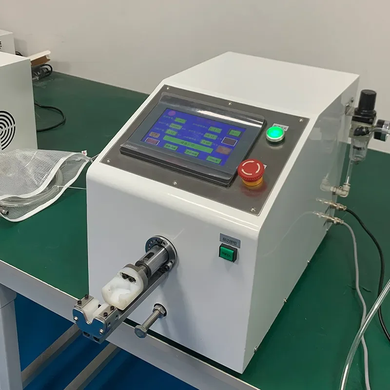 

Shenzhen semi-automatic nut screwing machine photovoltaic plug torque screw cap machine touch screen display automatic nut