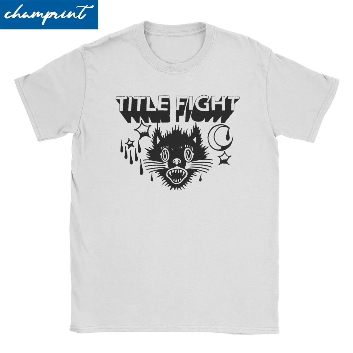 Rock Band Music T-Shirt Men Women Title Fight Funny Pure Cotton Tee Shirt Round Collar Short Sleeve T Shirt New Arrival Clothes