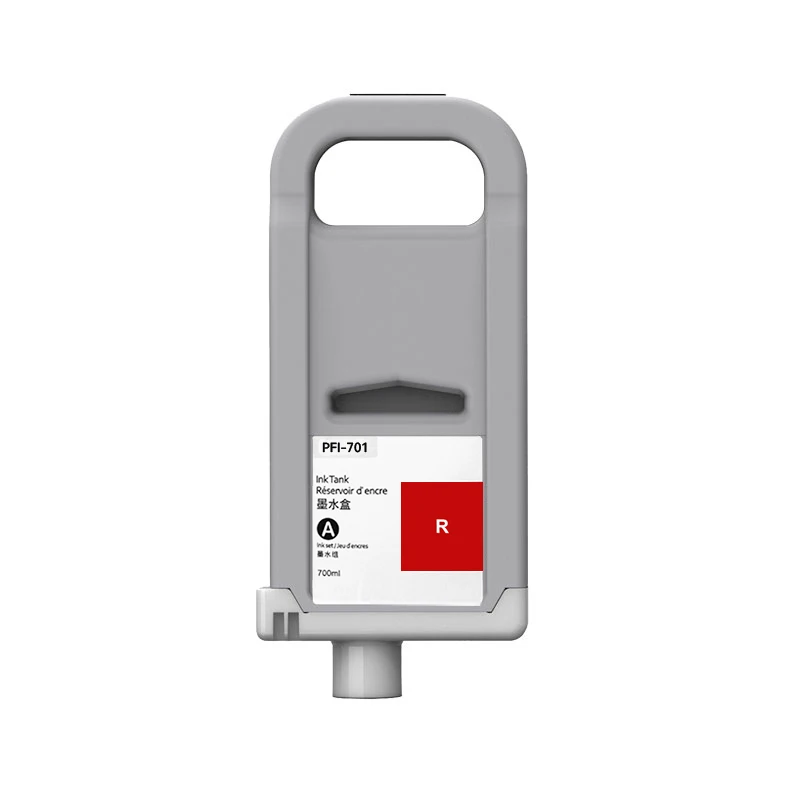 1X cartuccia d'inchiostro da 700 ml PFI-701 PFI701 compatibile per Canon iPF8000 iPF9000 iPF8000s iPF9000s iPF8010s iPF9010s con inchiostro pigmentato